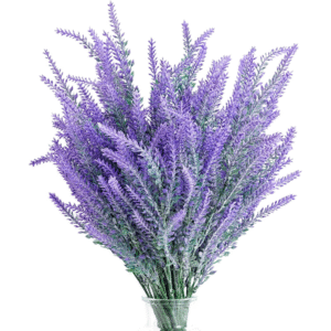12 Bundles Artificial Lavender Flowers for Bouquets