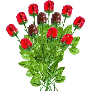 12 Pieces Milk Chocolate Roses Bouquet