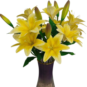 ATFL 18 Heads Artifical Lily Flowers