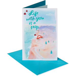 American Greetings Romantic Birthday Card