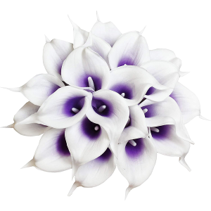 DuHouse 20Pcs Calla Lily Artificial Real Touch