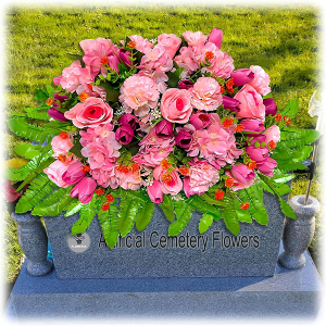 FLOWERIA Sympathy Flower for Headstone