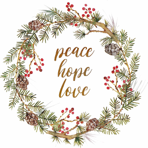 Festive Wreath Deluxe Boxed Holiday Cards