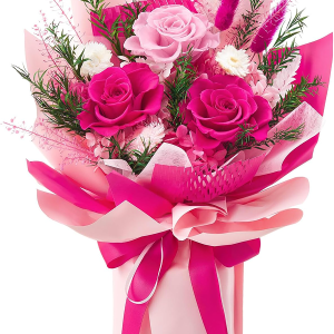 Flomoon Preserved Flowers Bouquet, Birthday Gifts for Women