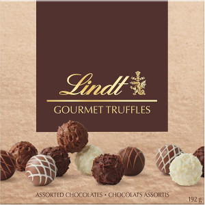 Lindt Gourmet Truffles Gift Box, 192 Grams