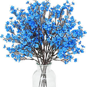 ONLY ART Royal Blue Silk Baby’s Breath Flowers