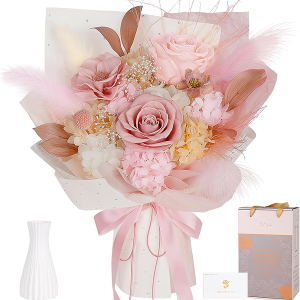 Preserved Bouquet of Flowers - Real Roses & Flowers for Delivery