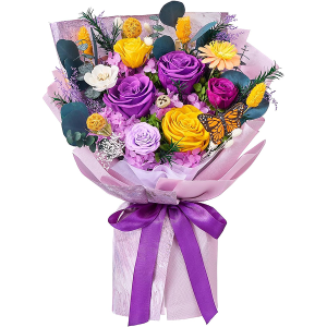 Preserved Flowers Bouquet Birthday Flower Bouquet