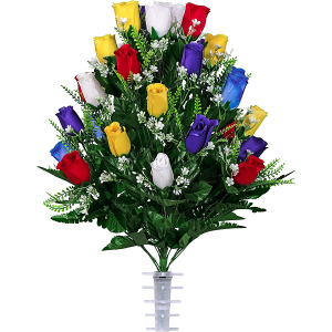 Sympathy Silks Artificial Cemetery Flowers