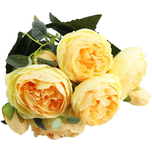 Xacsuwiql Artificial Peonies Silk Flowers